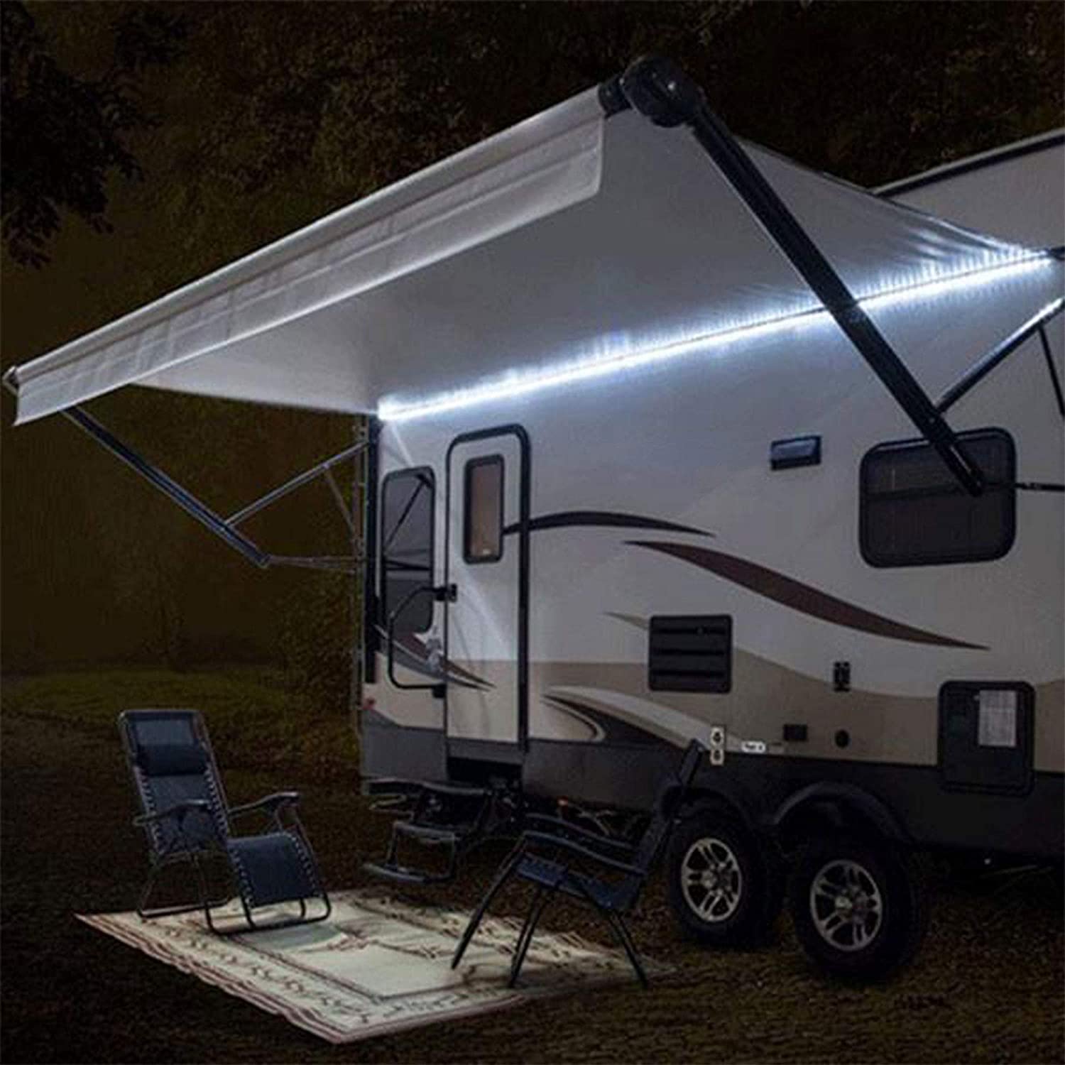 Recpro RV Camper and Trailer White LED Light