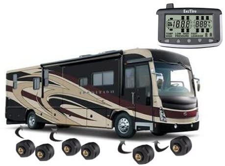 EEZTire-TPMS Real Time/24x7 Tire Pressure Monitoring System (TPMS4)