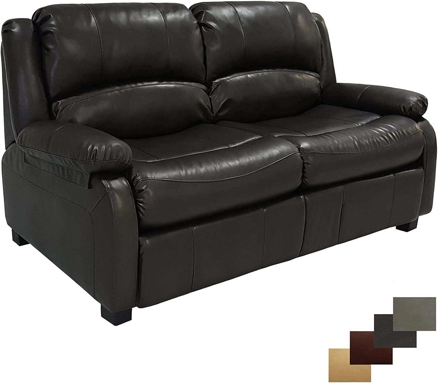 Recpro Charles Collection | 65" RV Hide a Bed Loveseat