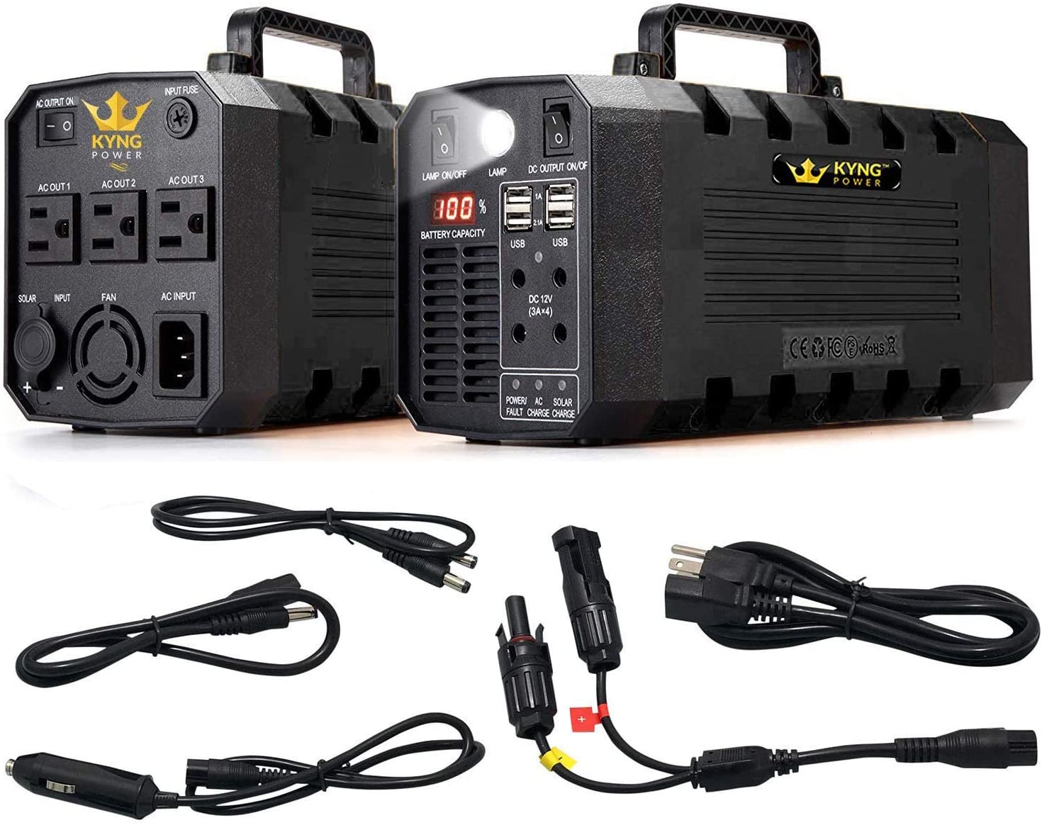 Kyng Power Solar Generator Portable Power Station